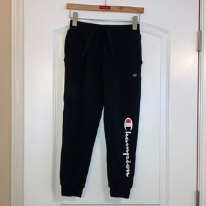 Black Champion Sweatpants